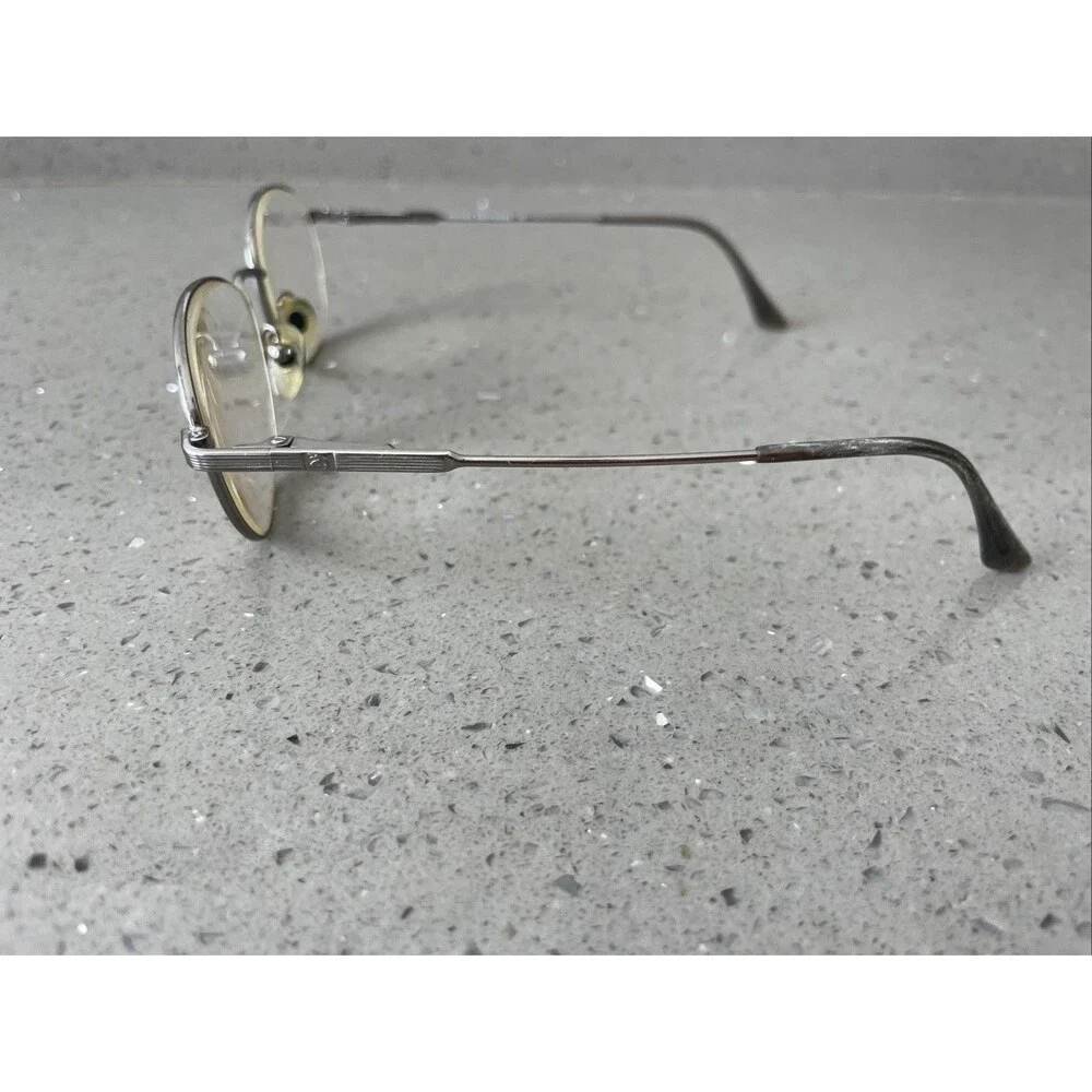 Brooks Brothers BB 189 1081 Silver Eyeglasses Frames ONLY 50-19 135 Italy Unisex